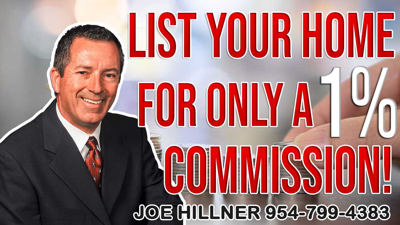 Sell Your Home For Just a 1% Commission!