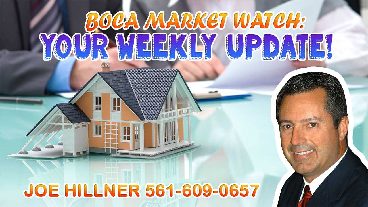 Weekly Boca Market Watch