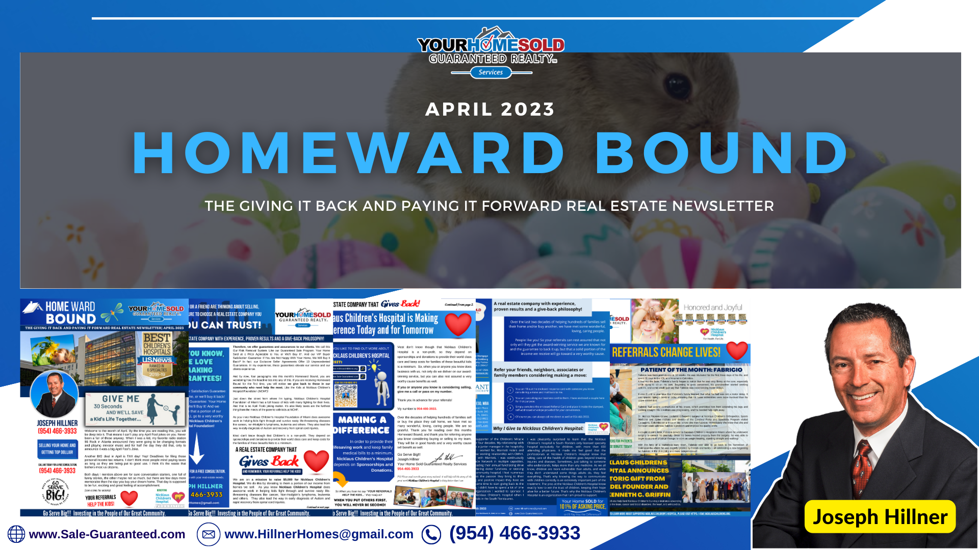 Give Me 30 Seconds and We’ll Save a Kids Life Together… | April 2023 Homeward Bound Newsletter