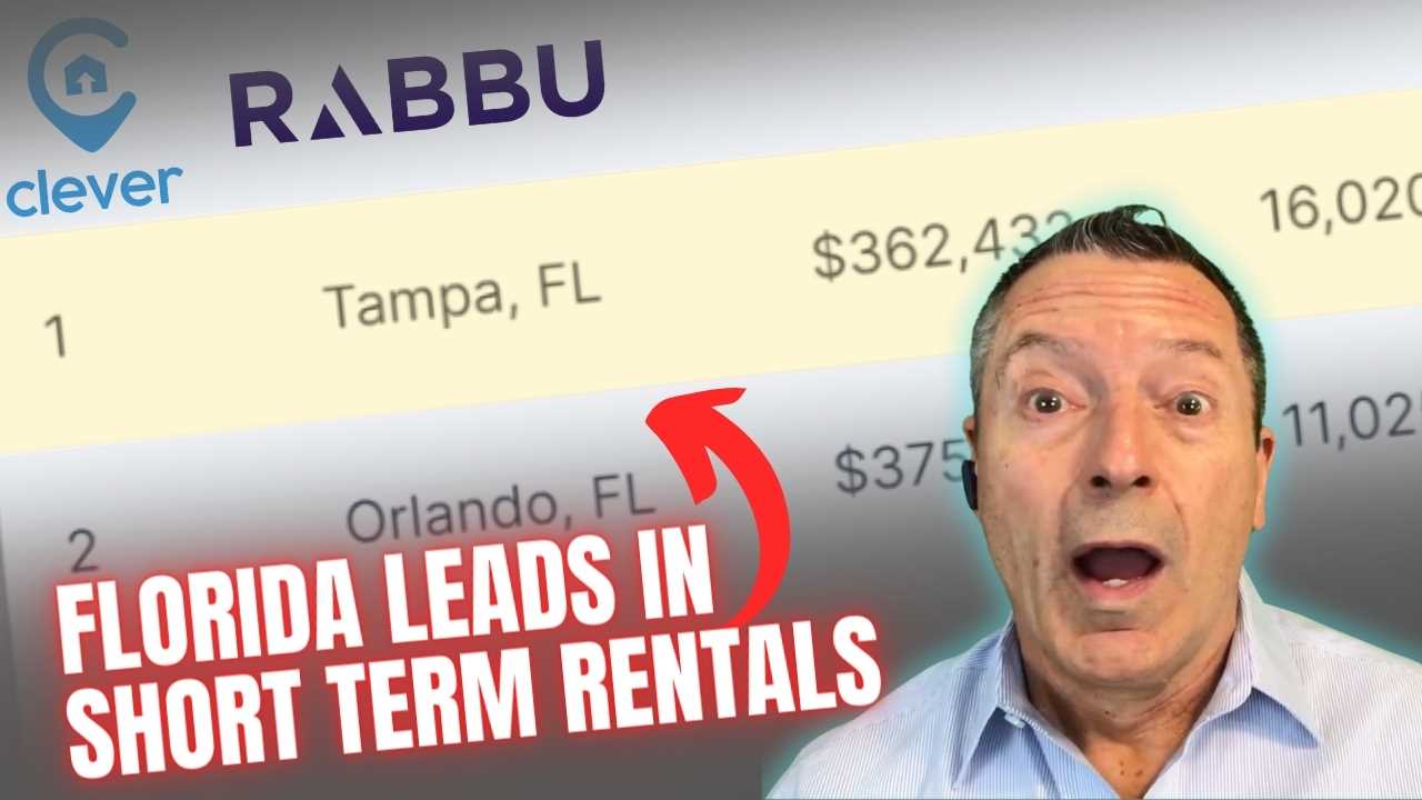 Florida Dominates the Top 10 U.S. Cities List for Short-Term Rental Investment!