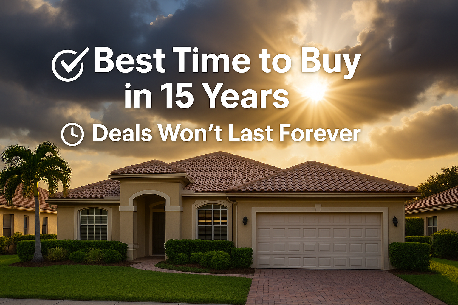 Why 2025 Is the Best Time in 15 Years to Buy Real Estate in Boca Raton
