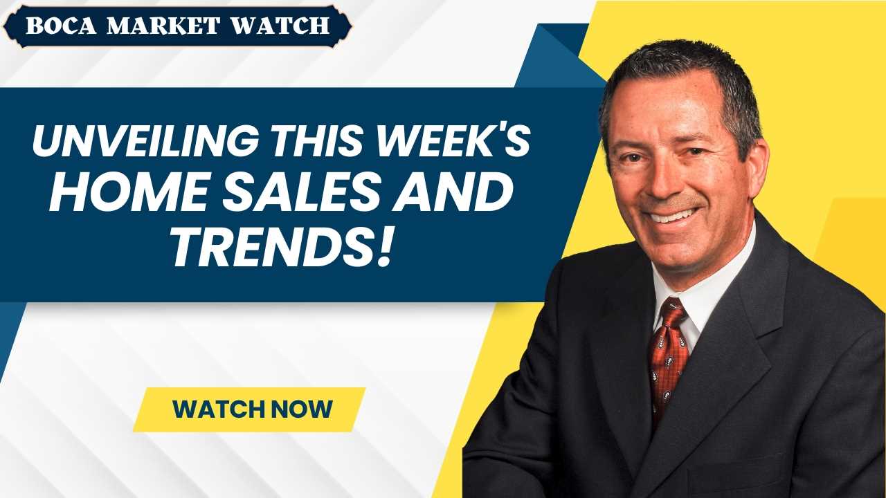 UNVEILING THIS WEEK'S HOME SALES AND TRENDS!